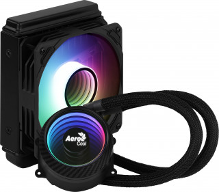 AeroCool Mirage L120 ARGB - Fekete vízhűtés processzorhoz PC