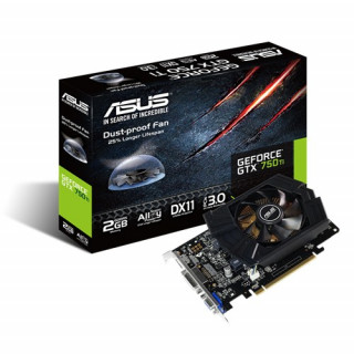 ASUS GTX750TI-PH-2GD5 nVidia 2GB GDDR5 128bit PCIe videokártya PC