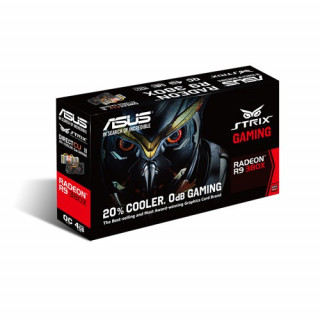 ASUS STRIX-R9380X-OC4G-GAMING AMD 4GB GDDR5 256bit PCIe videokártya PC