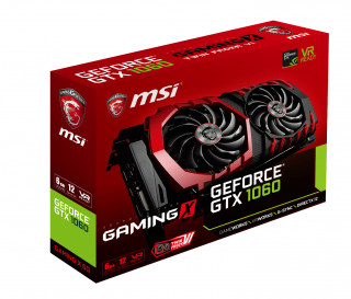 MSI GeForce GTX 1060 6GB GDDR5 192bit PCIe (GTX 1060 GAMING X 6G) V328-001R PC