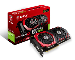 MSI GeForce GTX1070 Gaming X 8GB GDDR5 (V330-001R) PC