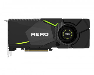 MSI RTX 2080 AERO 8G nVidia 8GB GDDR6 256bit PCIe videokártya PC