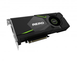 MSI RTX 2080 AERO 8G nVidia 8GB GDDR6 256bit PCIe videokártya PC