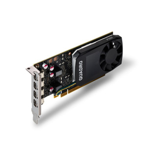 PNY VCQP1000DVIV2-PB videókártya NVIDIA Quadro P1000 V2 4 GB GDDR5 PC