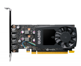 PNY VCQP1000V2-PB videókártya NVIDIA Quadro P1000 V2 4 GB GDDR5 PC