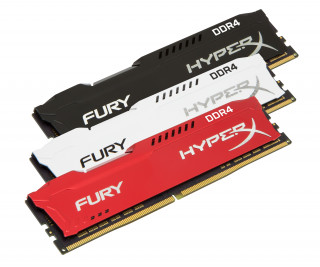 Kingston 4GB/2400MHz DDR-4 HyperX FURY fekete (HX424C15FB/4) memória PC