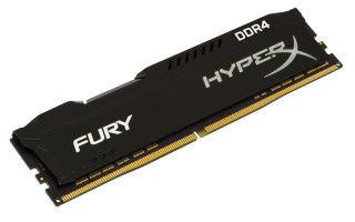 Kingston 8GB/2666MHz DDR-4 HyperX FURY fekete (Kit 2db 4GB) (HX426C15FBK2/8) memória PC