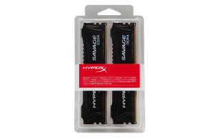 Kingston 8GB/2133MHz DDR-4 (Kit 2db 4GB) HyperX Savage Fekete XMP (HX421C13SBK2/8) memória PC