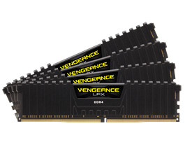 Corsair DDR4 3000 8GB Vengeance LPX CL15 KIT (2x4GB) Fekete (CMK8GX4M2B3000C15) PC