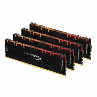 Kingston 32GB/2933MHz DDR-4 HyperX Predator RGB XMP (Kit 4db 8GB) (HX429C15PB3AK4/32) memória PC