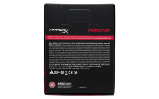 Kingston 32GB/3333MHz DDR-4 HyperX Predator XMP (Kit! 2db 16GB) (HX433C16PB3K2/32) memória PC