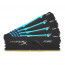 Kingston 64GB/3200MHz DDR-4 HyperX Predator RGB XMP (Kit! 4db 16GB) (HX432C16PB3AK4/64) memória thumbnail