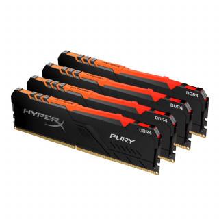 Kingston 64GB/3200MHz DDR-4 HyperX Predator RGB XMP (Kit! 4db 16GB) (HX432C16PB3AK4/64) memória PC