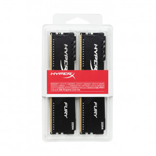 DDR4 8GB 2400MHz Kingston HyperX Fury (rev.3) Black CL15 KIT2 PC