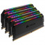 DDR4 64GB 3000MHz Corsair Dominator Platinum RGB CL15 KIT4 thumbnail