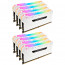 DDR4 64GB 2666MHz Corsair Vengeance RGB PRO White CL16 KIT8 thumbnail