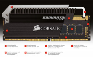 DDR4 16GB 3000MHz Corsair Dominator Platinum CL15 KIT2 PC