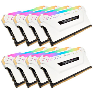 DDR4 64GB 3600MHz Corsair Vengeance RGB PRO White CL18 KIT8 PC