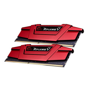 G.Skill DDR4 2400 8GB RipJaws V CL15 KIT (2x4GB) - Piros PC