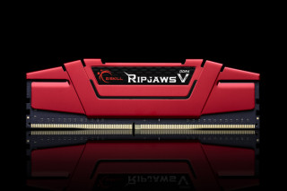 G.Skill DDR4 2400 8GB RipJaws V CL15 KIT (2x4GB) - Piros PC