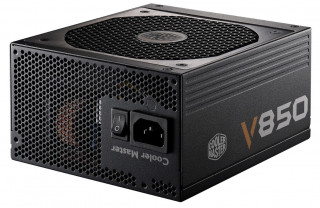 Cooler Master V850 Fully-Modular 850W PFC 12 cm ventillátorral dobozos tápegység PC