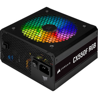 Corsair CX550F RGB 80 PLUS Bronze ATX 550W tápegység  PC