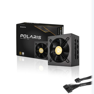 Chieftec Polaris tápegység 550 W 20+4 pin ATX PS/2 Fekete PC