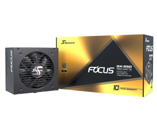 Seasonic Focus 550W [Moduláris, 80+ Gold] PC