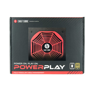 Chieftec ATX PSU POWER PLAY series GPU-750FC, 750W, 14cm fan,active PFC,80+ Gold PC