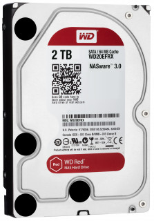 Western Digital Red 2TB 3,5" SATA3 7200RPM 64MB (WD20EFRX) PC