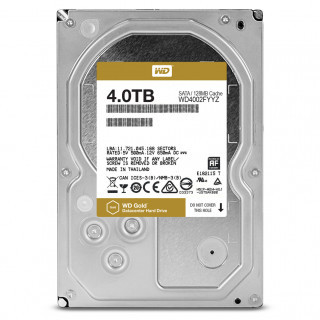 Western Digital Gold 4TB 3.5" SATA3 7200RPM 128MB (WD4002FYYZ) PC