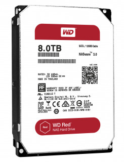 Western Digital Red 8TB 3.5" SATA3 5400RPM 128MB (WD80EFZX) PC