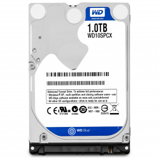 Western Digital Blue 1TB (7mm) 2.5" SATA3 5400RPM 16MB (WD10SPCX) PC