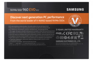 Samsung 960 Evo 500GB NVMe [M.2/2280] MZ-V6E500BW PC