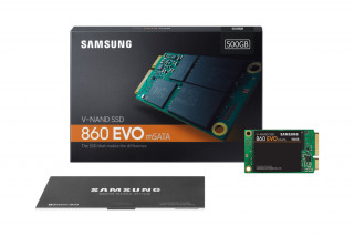 Samsung 500GB mSATA 860 EVO (MZ-M6E500BW) SSD PC