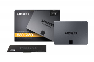 Samsung 1000GB SATA3 2,5" 860 QVO (MZ-76Q1T0BW) SSD PC