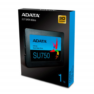 Adata Ultimate SU750 3D NAND 2.5" SSD 1 TB, SATA III 6Gb/s, R/W 550/520 MB/s PC