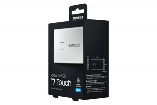 Samsung T7 Touch external Silver , USB 3.2, 500GB PC