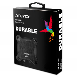 ADATA SD600Q 240GB USB3.1 fekete külső SSD PC