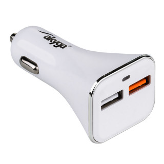 Akyga AK-CH-08 USB Adapter 12-24V/5V/3A 2USB PC