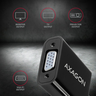 AXAGON RVH-VGN HDMI > VGA Adapter FullHD PC