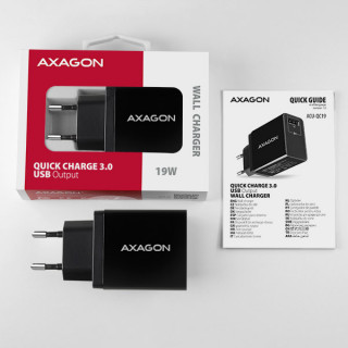 AXAGON ACU-QC19 Wall Charger Quick Charger 3.0 19W Black PC