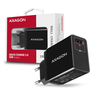 AXAGON ACU-QC19 Wall Charger Quick Charger 3.0 19W Black PC