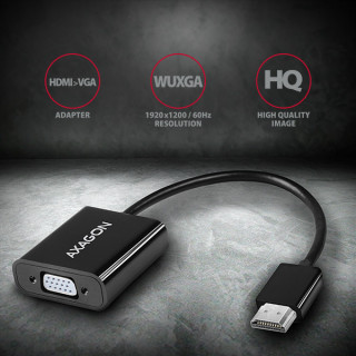 AXAGON RVH-VGAN HDMI > VGA Adapter FullHD audio PC