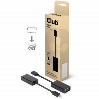 Club3D USB3.1 Type-C to VGA Active Adapter PC