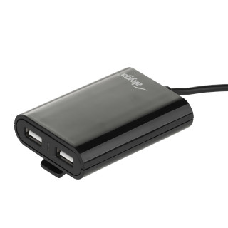 Akyga AK-CH-10 USB Adapter 12-24V/5V/9A 4USB Black PC