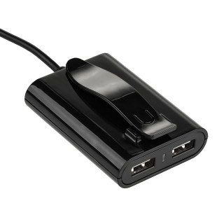 Akyga AK-CH-10 USB Adapter 12-24V/5V/9A 4USB Black PC