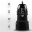 AXAGON PWC-5V5 2.4A + 2.4A Car Charger Black thumbnail