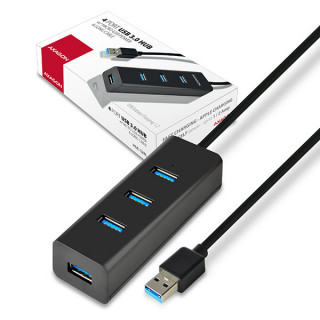 Axagon HUE-S2B 4 portos USB3.0 gyorstöltő HUB PC