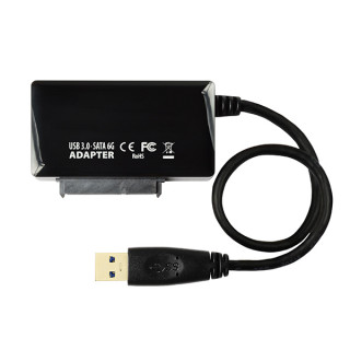 Axagon ADSA-FP3 HDD/SSD/ODD adapter [2.5",3.5",5.25",/USB3.0] - Fekete PC